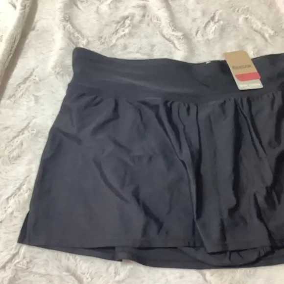 reebok black bikini bottom with attached skirt size 18 - Picture 3 of 8
